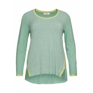 SHEEGO Tricou verde deschis / galben amestecat / verde amestecat imagine