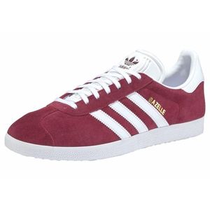 ADIDAS ORIGINALS Sneaker low 'Gazelle' roșu merlot / alb imagine