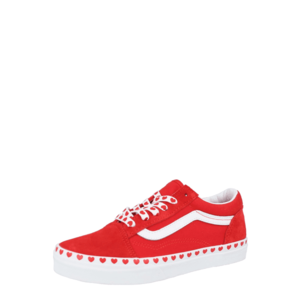 VANS Sneaker 'Old Skool' roșu / alb imagine
