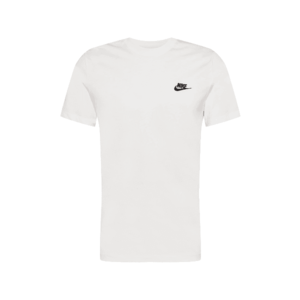 Nike Sportswear Tricou 'Club' negru / crem imagine