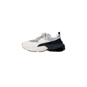 MANGO Sneaker low 'Play' gri / alb / negru imagine