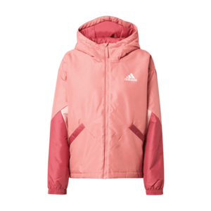 ADIDAS PERFORMANCE Bluză cu fermoar sport roz / alb / roz închis imagine