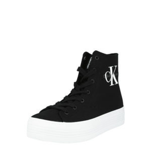 Calvin Klein Sneaker înalt 'ZABRINA' negru / alb / gri imagine