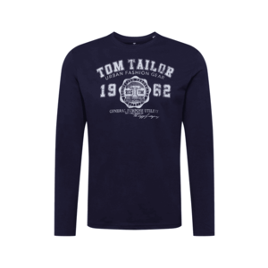 TOM TAILOR Tricou navy / alb imagine