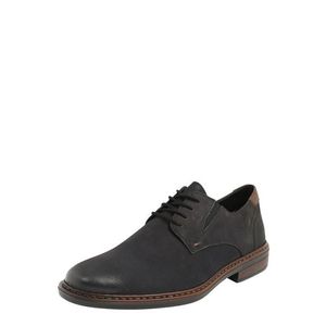 RIEKER Pantofi cu șireturi negru / maro imagine