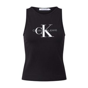 Calvin Klein Jeans Top 'MONOGRAM' negru imagine