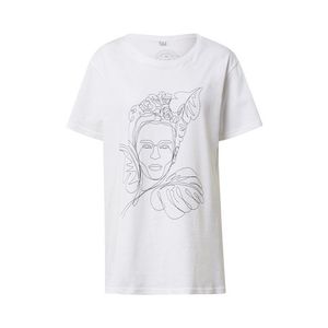 Merchcode Tricou 'Frida Kahlo' alb / negru imagine