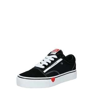 BRITISH KNIGHTS Sneaker low 'Mack' negru / alb / roșu imagine