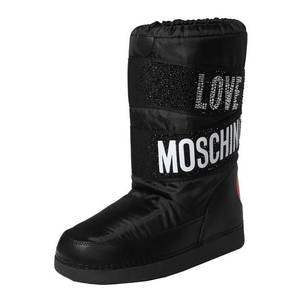 Love Moschino Cizme negru / alb imagine