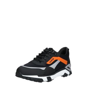 LLOYD Sneaker low 'BOCAS' gri metalic / negru / gri deschis / portocaliu închis imagine