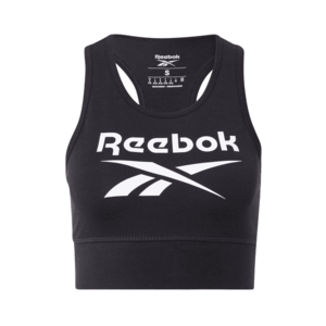 Reebok Sport Sutien sport 'Identity' negru / alb imagine