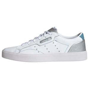 ADIDAS ORIGINALS Sneaker low 'Sleek' alb / argintiu / albastru imagine