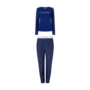 Calvin Klein Underwear Pijama albastru cobalt / gri / alb imagine