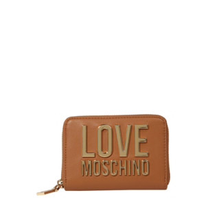 Love Moschino Portofel coniac / auriu imagine