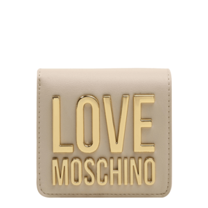 Love Moschino Portofel bej închis / auriu imagine