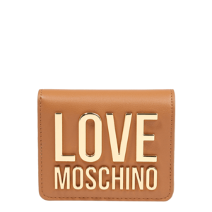 Love Moschino Portofel coniac / auriu imagine
