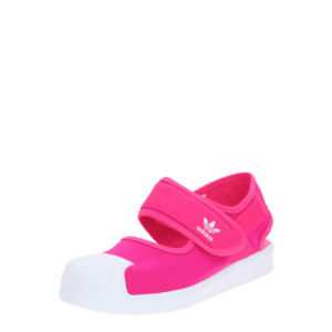 ADIDAS ORIGINALS Pantofi deschiși 'SANDA' roz / alb imagine