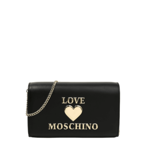Love Moschino Geantă de umăr negru / auriu imagine