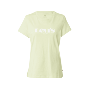 LEVI'S Tricou verde stuf / alb imagine