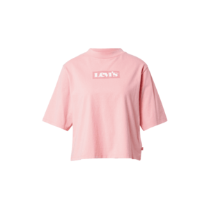 LEVI'S Tricou roz / alb imagine