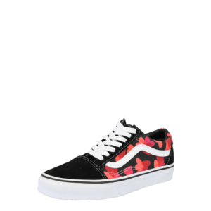 VANS Sneaker low 'UA' negru / alb / roșu carmin / roșu pepene imagine