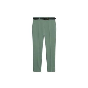 MANGO Pantaloni cu dungă 'Boreal' verde imagine