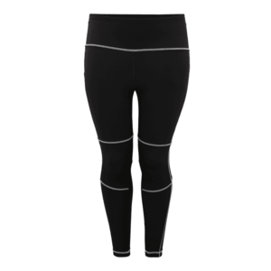 REEBOK Pantaloni sport negru / alb imagine
