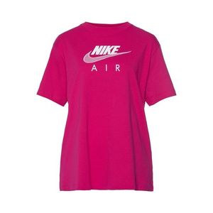 Nike Sportswear Tricou fuchsia / alb imagine