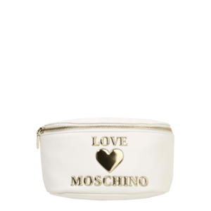 Love Moschino Borsetă alb natural / auriu imagine