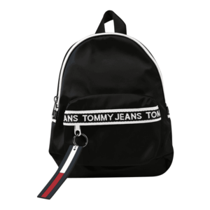 Tommy Jeans Rucsac negru / alb / roșu / albastru închis imagine