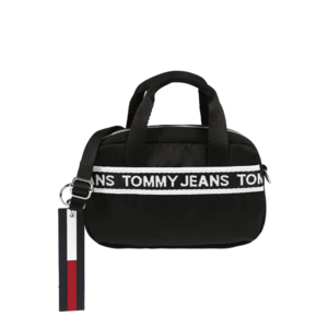Tommy Jeans Poșete negru / alb / albastru închis / roșu imagine