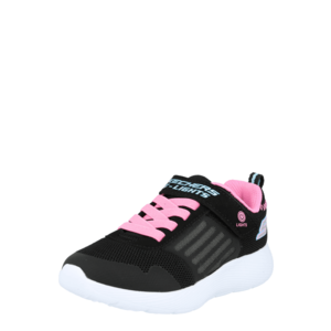 SKECHERS Sneaker 'DYNA-LIGHTS' negru / roz / albastru deschis imagine