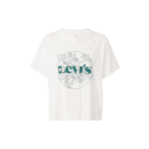LEVI'S Tricou offwhite / smarald imagine