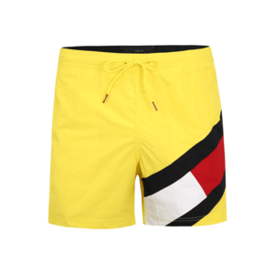 Tommy Hilfiger Underwear Șorturi de baie galben neon / negru / alb / roșu imagine