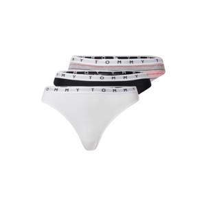 Tommy Hilfiger Underwear Tanga alb / negru / roșu pastel / gri imagine
