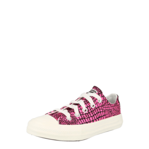 CONVERSE Sneaker negru / roz neon / alb imagine