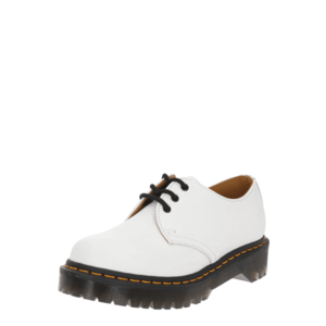 Dr. Martens Pantofi cu șireturi '1461 Bex' negru / alb imagine