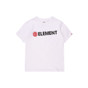 ELEMENT Sportshirt 'BLAZIN' alb murdar / negru / roșu imagine