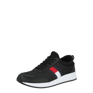 Tommy Jeans Sneaker low negru / alb / navy / roșu deschis imagine