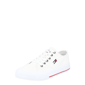 Tommy Jeans Sneaker low alb / albastru închis / roșu imagine