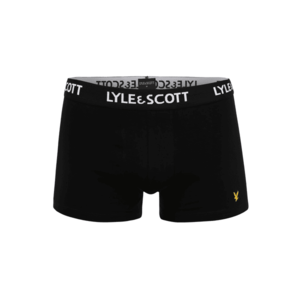 Lyle & Scott Boxeri 'BARCLAY' negru / alb / galben imagine