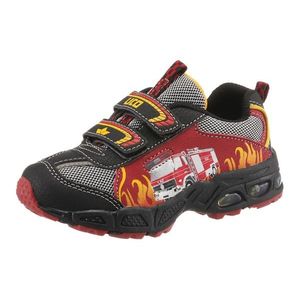 LICO Sneaker negru / galben / gri / roșu imagine