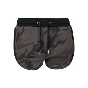 Urban Classics Pantaloni gri închis / negru / pământiu imagine