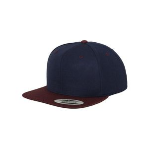 Flexfit Șapcă bleumarin / roșu burgundy imagine