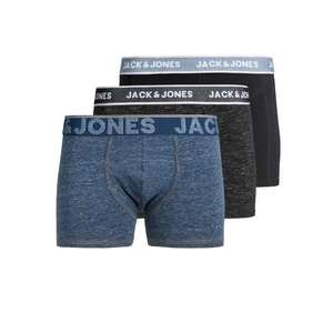 JACK & JONES Boxeri gri închis / albastru / bleumarin imagine