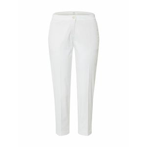 BRAX Pantaloni cu dungă 'Maron' alb / argintiu imagine