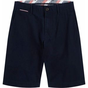 TOMMY HILFIGER Pantaloni eleganți 'Brooklyn' albastru închis / alb / roși aprins imagine