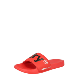 Superdry Flip-flops negru / roșu deschis / alb imagine