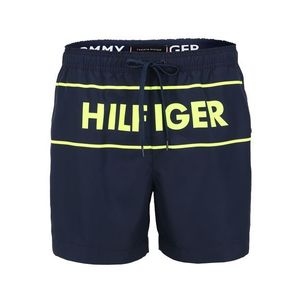 Tommy Hilfiger Underwear Șorturi de baie 'MEDIUM DRAWSTRING' galben neon / navy imagine