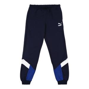 PUMA Pantaloni sport alb / albastru / navy imagine